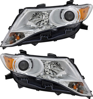 2009-2016 Toyota Venza Headlights Driver Left and Passenger Right Side Halogen
