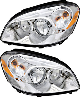 2006-2011 Buick Lucerne Headlights Driver Left and Passenger Right Side Halogen
