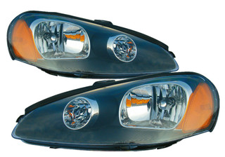 2003-2005 Dodge Stratus Coupe Headlights Driver Left and Passenger Right Side Halogen