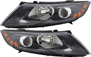 2011-2013 Kia Optima Headlights Driver Left and Passenger Right Side Halogen Korea Built