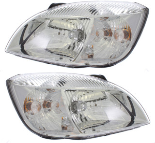 2009-2011 Kia Rio Headlights Driver Left and Passenger Right Side Halogen