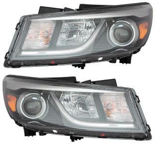 2015-2018 Kia Sedona EX/L/LX Headlights Driver Left and Passenger Right Side Halogen