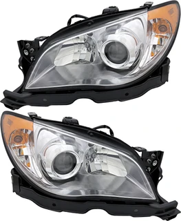 2006 Subaru Impreza Headlights Driver Left and Passenger Right Side Halogen