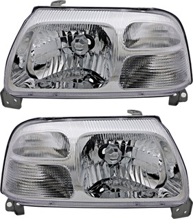 1999-2005 Suzuki Vitara Headlights Driver Left and Passenger Right Side Halogen