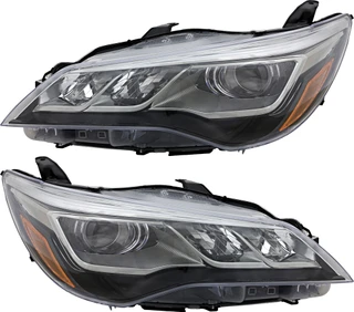 2015-2017 Toyota Camry XSE Headlights Driver Left and Passenger Right Side LED