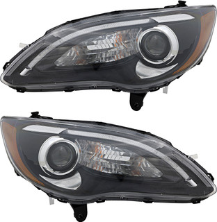 2011-2014 Chrysler 200 S Headlights Driver Left and Passenger Right Side Halogen