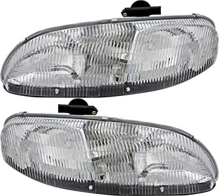 1995-2001 Chevrolet Lumina Headlights Driver Left and Passenger Right Side Halogen