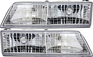 1995-1997 Mercury Grand Marquis Headlights Driver Left and Passenger Right Side Halogen
