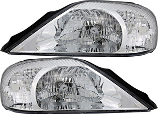 2000-2005 Mercury Sable Headlights Driver Left and Passenger Right Side Halogen