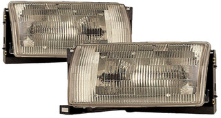 1993-1995 Mercury Villager Headlights Driver Left and Passenger Right Side Halogen