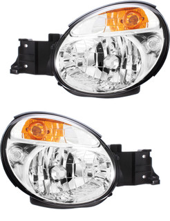2002-2003 Subaru Impreza Headlights Driver Left and Passenger Right Side HID/Xenon