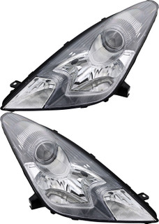 2000-2005 Toyota Celica Headlights Driver Left and Passenger Right Side Halogen