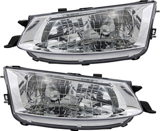1999-2001 Toyota Solara Headlights Driver Left and Passenger Right Side Halogen