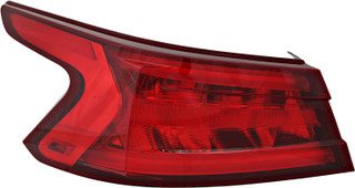 2016-2018 Nissan Maxima Tail Light Driver Left Side Without Logo
