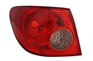 2005-2008 Toyota Corolla Tail Light Driver Left Side