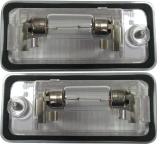 2010-2011 Audi S5 License Light Driver Left and Passenger Right Side