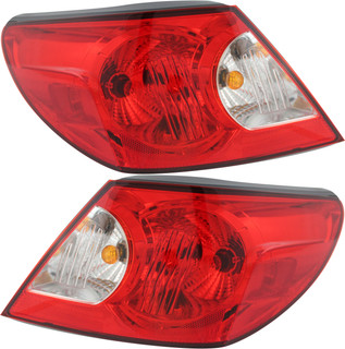 2008 Chrysler Sebring Convertible Tail Light Driver Left and Passenger Right Side
