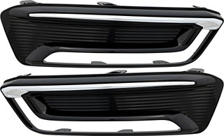 2014-2020 Chevrolet Impala Fog Light Cover Driver Left and Passenger Right Side With Day Time Running Light