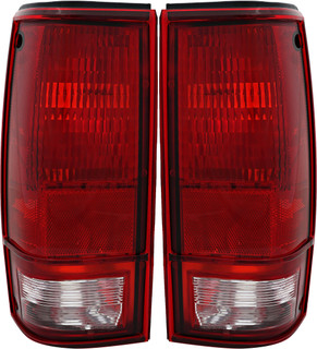 1982-1993 Chevrolet S10 Tail Light Driver Left and Passenger Right Side Without Bezel
