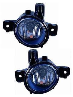 2007-2009 BMW X5 Fog Light Driver Left and Passenger Right Side Without Adaptive Headlight