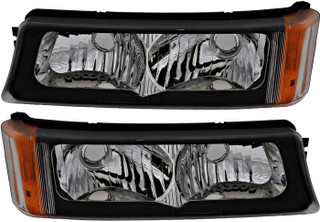 2002-2006 Chevrolet Avalanche Parking Light Driver Left and Passenger Right Side Without Body Cladding