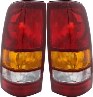 1999-2002 Chevrolet Silverado 1500 Tail Light Driver Left and Passenger Right Side