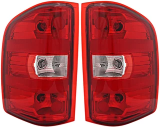 2007-2010 Chevrolet Silverado 1500 Tail Light Driver Left and Passenger Right Side