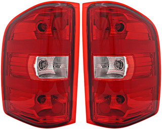2007-2013 Chevrolet Silverado 2500 Tail Light Driver Left and Passenger Right Side