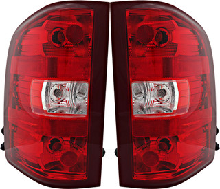 2011 GMC Sierra 3500 Tail Light Driver Left and Passenger Right Side