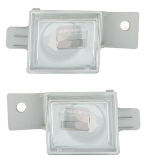 2015-2020 Chevrolet Silverado 3500 License Light Driver Left and Passenger Right Side