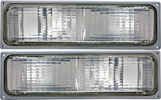 1990-1993 Chevrolet K3500 Parking Light Driver Left and Passenger Right Side