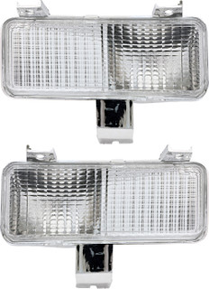 1981-1982 Chevrolet K3500 Parking Light Driver Left and Passenger Right Side