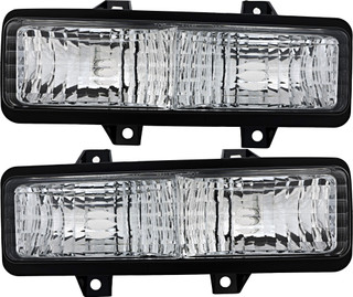 1989-1991 Chevrolet Blazer Parking Light Driver Left and Passenger Right Side For Models With Dual Headlights