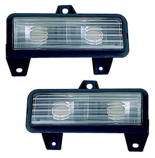 1989-1991 Chevrolet Blazer Parking Light Driver Left and Passenger Right Side For Models With Single Headlight