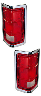 1987-1993 Dodge W150 Tail Light Driver Left and Passenger Right Side CH2808103