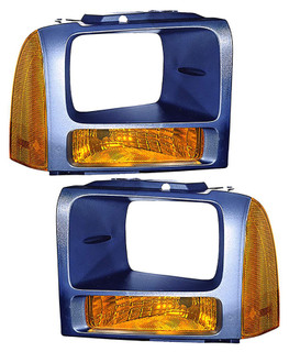 2006-2007 Ford F550 Parking Light Driver Left and Passenger Right Side