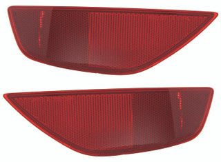 2011-2019 Ford Fiesta Rear Reflector Driver Left and Passenger Right Side