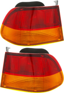 1996-1998 Honda Civic Coupe Tail Light Driver Left and Passenger Right Side HO2800144