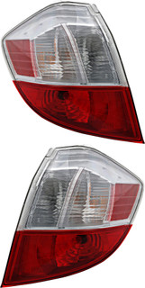 2009-2013 Honda Fit Tail Light Driver Left and Passenger Right Side