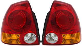 2003-2006 Hyundai Accent Sedan Tail Light Driver Left and Passenger Right Side