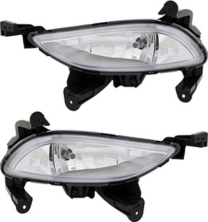 2014 Hyundai Sonata Fog Light Driver Left and Passenger Right Side