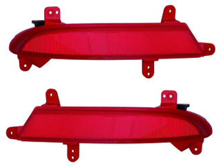 2013-2014 Hyundai Santa Fe Rear Reflector Driver Left and Passenger Right Side