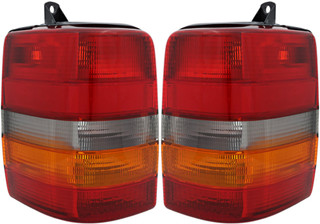 1993-1998 Jeep Grand Cherokee Tail Light Driver Left and Passenger Right Side