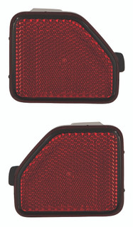 2018-2021 Jeep Wrangler Rear Reflector Driver Left and Passenger Right Side