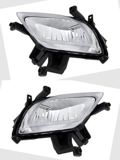 2014-2016 Kia Forte Sedan LX/EX Fog Light Driver Left and Passenger Right Side