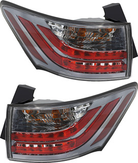 2011-2013 Lexus CT200h Tail Light Driver Left and Passenger Right Side