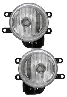 2012-2013 Toyota Prius Fog Light Driver Left and Passenger Right Side