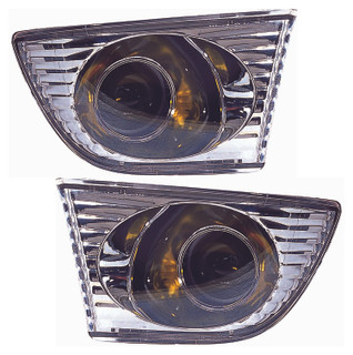 2003 Lexus IS300 Fog Light Driver Left and Passenger Right Side LX2594103