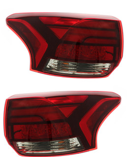 2016-2019 Mitsubishi Outlander Tail Light Driver Left and Passenger Right Side