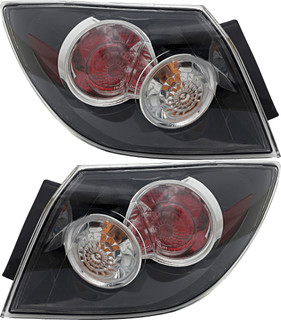 2007-2009 Mazda 3 Hatchback Tail Light Driver Left and Passenger Right Side